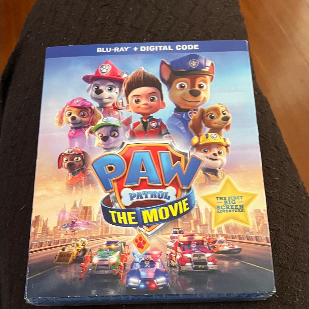 Paw Patrol The Movie Blu-ray + Digital Code